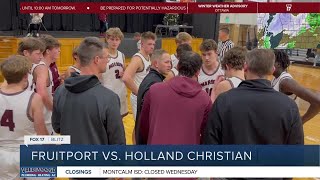 Holland Christian 62 Fruitport 36 [upl. by Alphonso]