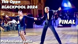 The Open Blackpool 2024  Final Professional Latin [upl. by Anavlis]