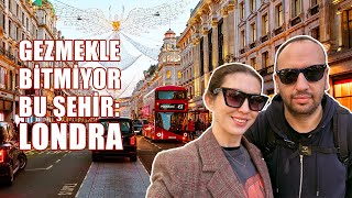 Londrada Dolu Dolu 4 Gün  Gezmeye Doyamadık  Seyahat Vlog [upl. by Frasch]