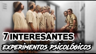 ¡7 Interesantes Experimentos Psicológicos [upl. by Ahsinal]