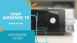 CPAP AirSense 10 Instruções de Uso [upl. by Yenitirb]