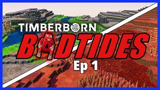 SURVIVING TOXIC HELL in Timberborn  BADTIDES Ep 1  Update 5 Hard Mode  Full Playthrough Series [upl. by Cecilio440]