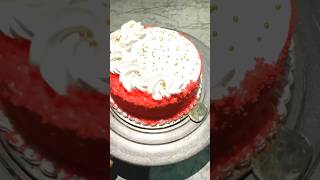 Red velvet cake 🎂😍youtubeshorts trendingcake redvelevet [upl. by Urbano]