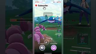 Tentacruel In Pokemon Go Ultra League  Pokemon Go PVP  Drapion Vs Kyogre  shorts short viral [upl. by Nnaer]