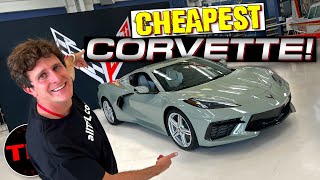 This Is The CHEAPEST 2024 Chevy Corvette You Can Buy Amazing Deal or Too Basic [upl. by Yahs]