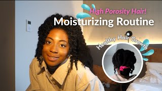 How I moisturize my HIGH POROSITY with the LCO Methode No more DRY Hair for Healthy HAIR GROWTH [upl. by Ahsatsan]