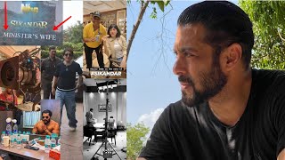 SALMAN KHANS SIKANDAR LATEST LOOK AND SHOOTING UPDATES WITH ON SET PICS🔥 [upl. by Ludovick]