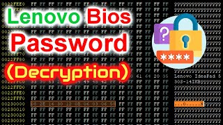 Remove Your Bios Password  Lenovo Bios Password Decryption IdeaPad [upl. by Raclima116]