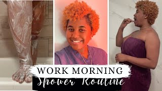 My Morning SHOWER ROUTINE For Work🌸All Things Evah [upl. by Coyle]