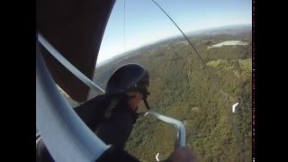 Hang gliding on the Gold Coast  Canungra [upl. by Meehyrb]