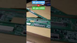 Different type of LVDS connector port  30 40 50 HD vs FHD vs UHD shorts youtubeshorts [upl. by Kory150]