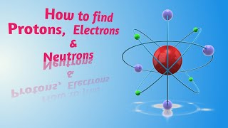 How can we find the number of protons electrons amp neutrons   chemistry  science fields [upl. by Festus]