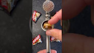 We Tested KOPIKO Coffee Candy With A Garlic Press shorts asmr candy [upl. by Bindman501]