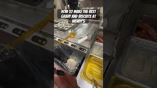 How to make the best gravy biscuits at Wendy’s food ￼mychannel [upl. by Jodie197]