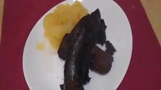 Recette Boudin Noir à la Compote de Pommes [upl. by Aniarrol641]