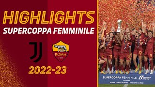 CEASAAAAAAR 🏆 La Supercoppa Femminile è nostra 💛❤️ [upl. by Jordan]