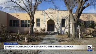 Students could return to The Sanibel School soon [upl. by Ettennaej800]