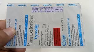 Tyrodin Tablet  Tranexamic Acid 250 mg Tablet  Tyrodin Tablet Uses Side effects Benefits Hindi [upl. by Nitsir312]