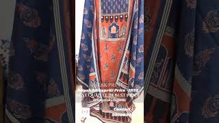 Elegant Ajrak prints in three stunning colors ajrakprint youtubeshorts ladiessuits fashion [upl. by Athalee558]