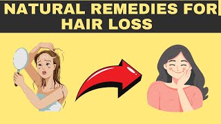 Hair Growth EXPERT Reveals 10 Natural Remedies That Actually Work [upl. by Huxham906]