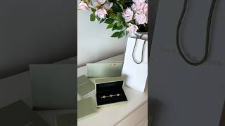 obsessed 🥹🥹🥹 unboxing vancleefarpels [upl. by Noramac]