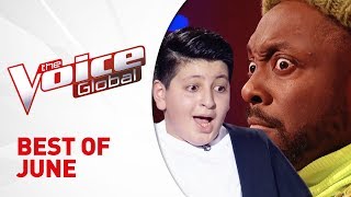 BEST OF JUNE 2019 in The Voice Kids [upl. by Tserof812]