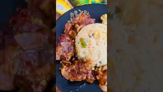 Fried rice amp chicken fry made by Farzana nila😍😍😍viral short  short video viral [upl. by Lenard978]