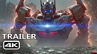 TRANSFORMERS ONE Megatron Turns Evil Official Trailer 2024 4K UHD [upl. by Thorrlow]