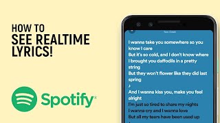 How to Play Spotify Real Time Lyrics LATEST VERSION [upl. by Yezdnil470]