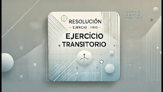 EiE Resolución ejercicio transitorios CC bobina [upl. by Notxarb]