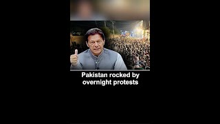 Pakistan rocked by overnight protests following assassination attempt on Imran Khan [upl. by Aivila]