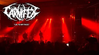 Carnifex  Lie To My Face  LIVE  Granada Theater [upl. by Linder197]