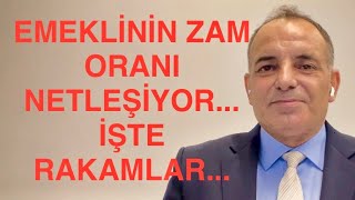 EMEKLİYE YAPILACAK ZAM NETLEŞİYOR İŞTE ORANLAR [upl. by Curhan]