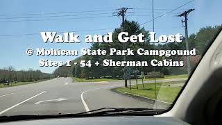 Mohican State Park Campground Sites 154 and the Sherman Cabins [upl. by Akered]