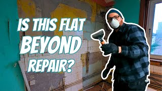 Part 1  Transforming an Old Council Flat in Edinburgh  Our Renovation Journey [upl. by Vanya]