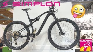 New SIMPLON Bikes 2019 Cirex Rapcon Steamer Razorblade  Eurobike 2018 4K [upl. by Eyak994]