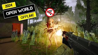 Top 5 Open World Android Games 2024  Offline And High Graphics [upl. by Peursem]