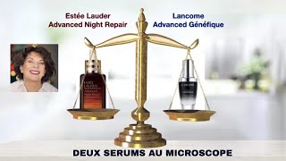 ADVANCED GENEFIQUE  LANCÔME  ADVANCED NIGHT REPAIR ESTEE LAUDER Pour lequel mon coeur balance [upl. by Asirak]