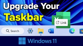 Customize the Windows 11 Taskbar Like Windows 10 or Better 2024 Update [upl. by Ainomar273]