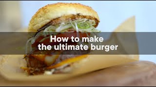 Bertus Bassons Ultimate Burger  Woolworths TASTE Magazine [upl. by Deys391]