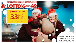 Ziehung der Lottozahlen vom 16122023 [upl. by Whelan99]