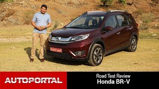 Honda BRV  India Test Drive Review  Autoportal [upl. by Enyr]