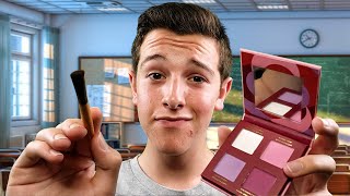 ASMR Pick Me Guy Does Your Makeup in School [upl. by Gregrory]