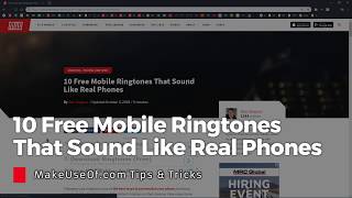 10 Free Mobile Ringtones That Sound Like Real Phones [upl. by Farand]