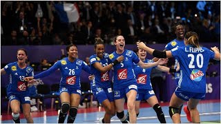 HandballEM Frauen Frankreich gewinnt HeimEM gegen Russland [upl. by Milo]