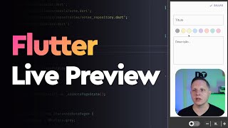 Live Preview de Widgets no Flutter sem emulador sem build [upl. by Ibson]