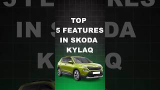 5 MustKnow Features of the Skoda kylaq [upl. by Heise]