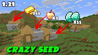 Op minecraft seeds bedrock edition 121  Minecraft new god seed [upl. by Adamson]