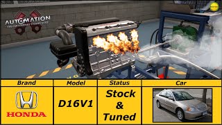 Honda D16V1 Engine Boring into a tuner Dream Engine [upl. by Erinn]