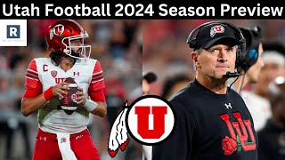 Utah Football 2024 Season Preview  Schedule Predictions [upl. by Anec]